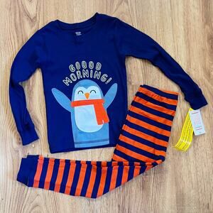 NEW Carters Good Morning Penguin Pajamas